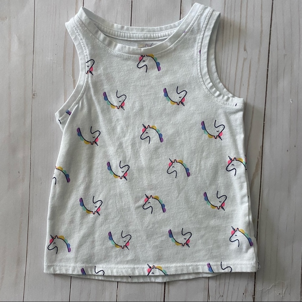 🌟4/$15🌟GUC Cat and Jack Tank Top for Baby Girl